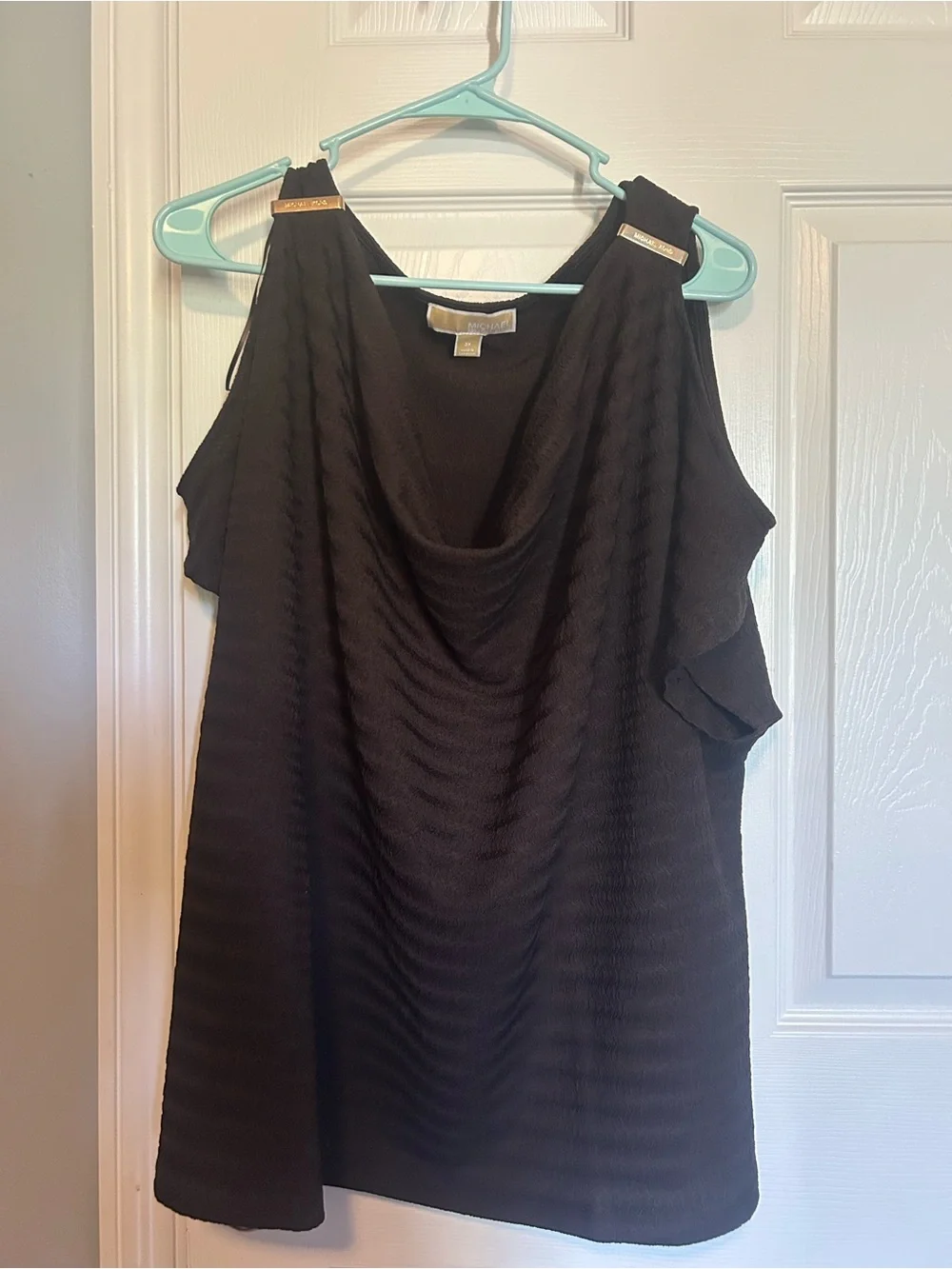 Michael Kors White and Gold Retail Price Tag